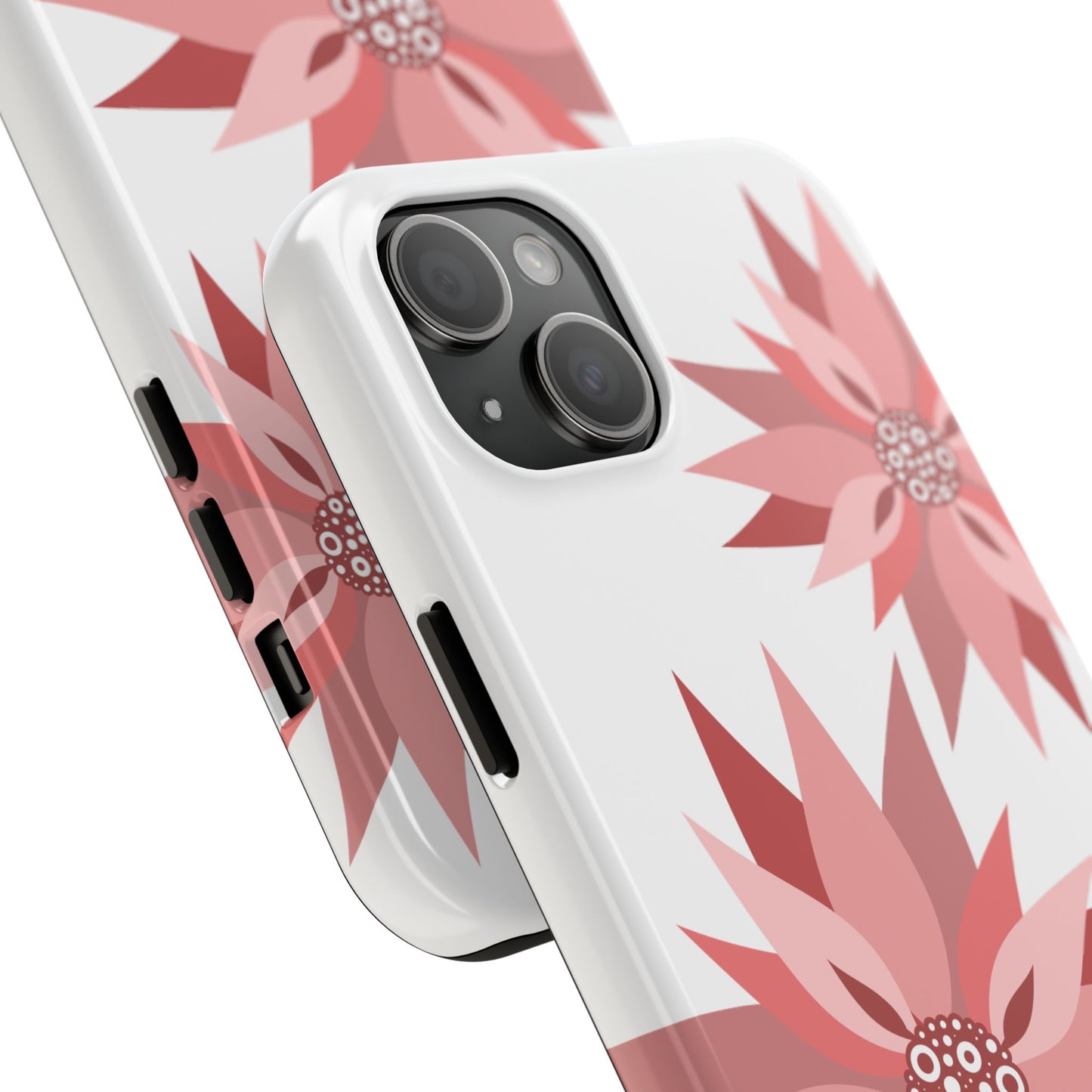 Floral Tough Phone Case – Stylish & Durable Protective Cover for iPhone 11