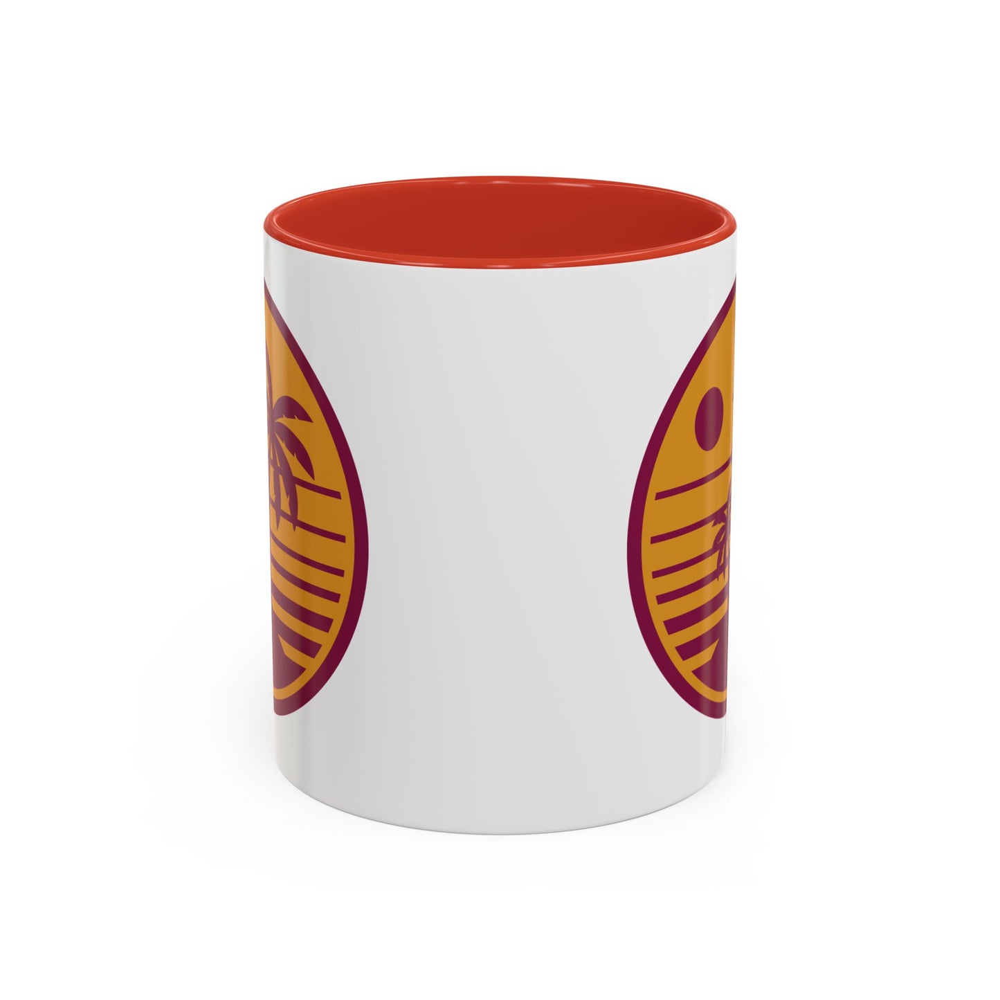 “Palm Tree Sunset Mug – Fritz Turks Digital