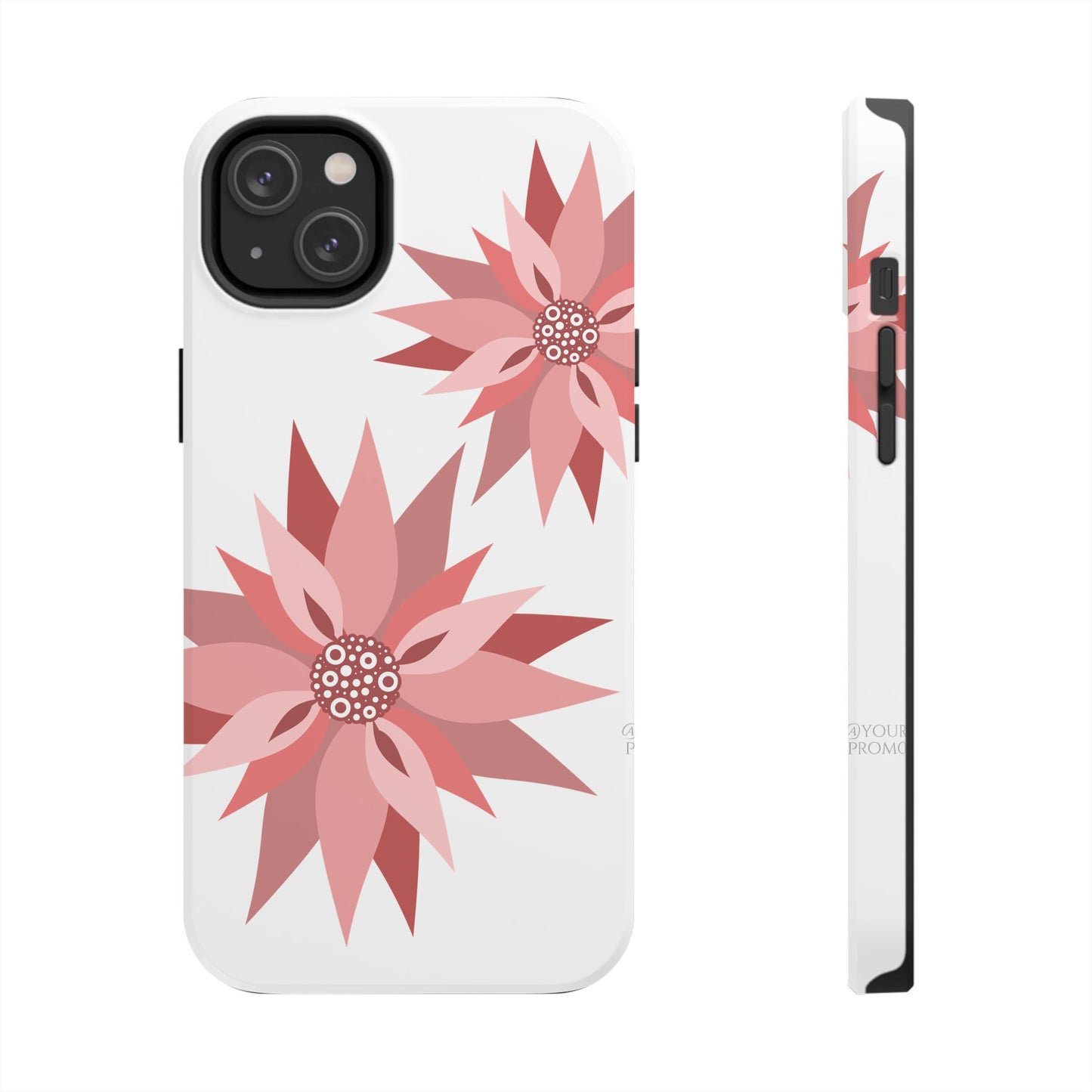 Floral Tough Phone Case – Stylish & Durable Protective Cover for iPhone 11