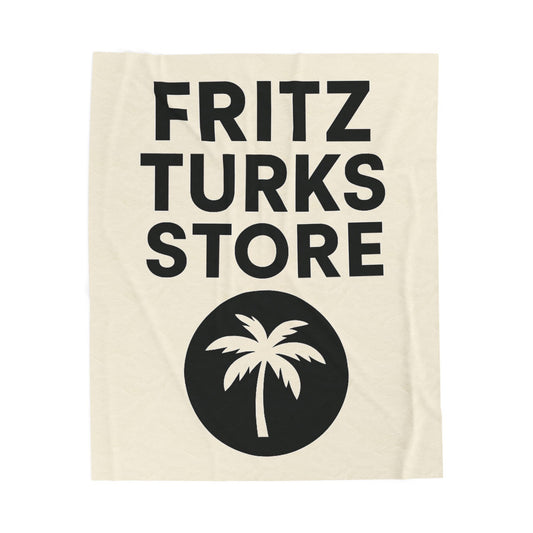 Cozy Velveteen Plush Blanket – Fritz Turks Store Design | Soft & Stylish Throw