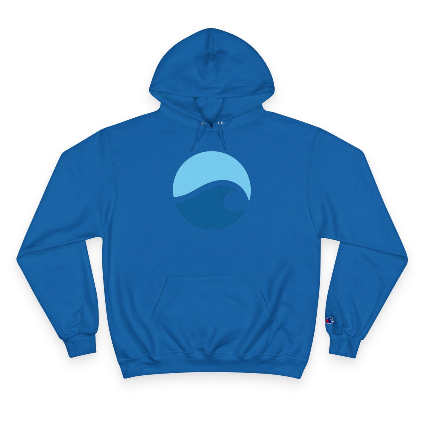Ocean Wave Champion Hoodie – Minimalist Surf Design