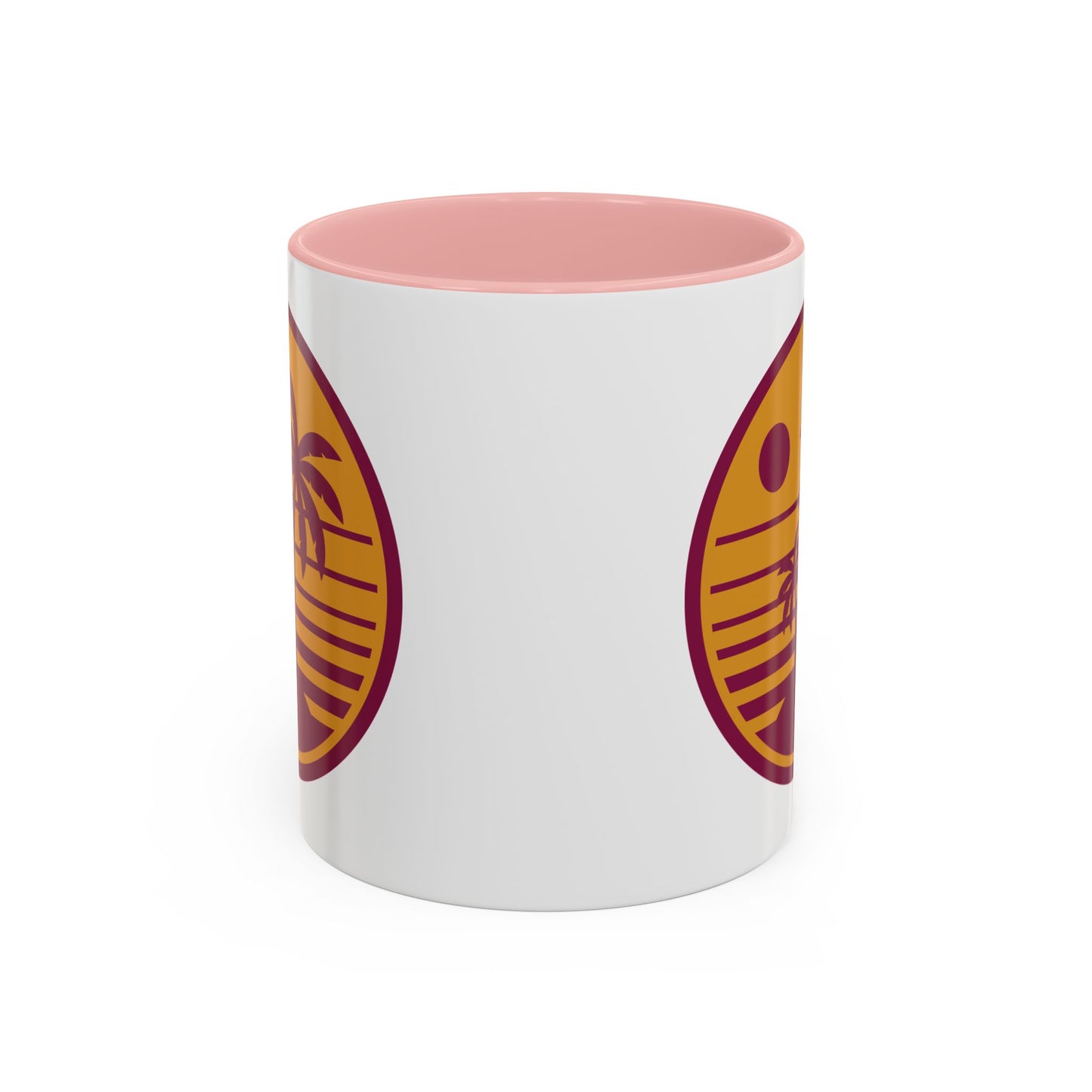 “Palm Tree Sunset Mug – Fritz Turks Digital