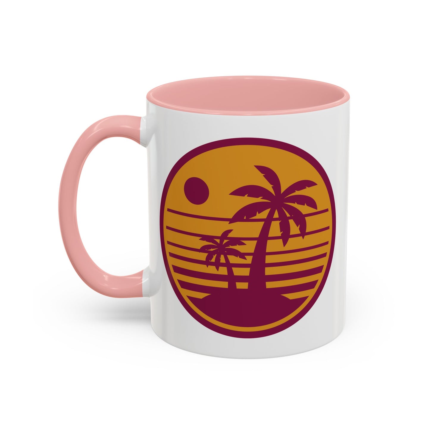 “Palm Tree Sunset Mug – Fritz Turks Digital