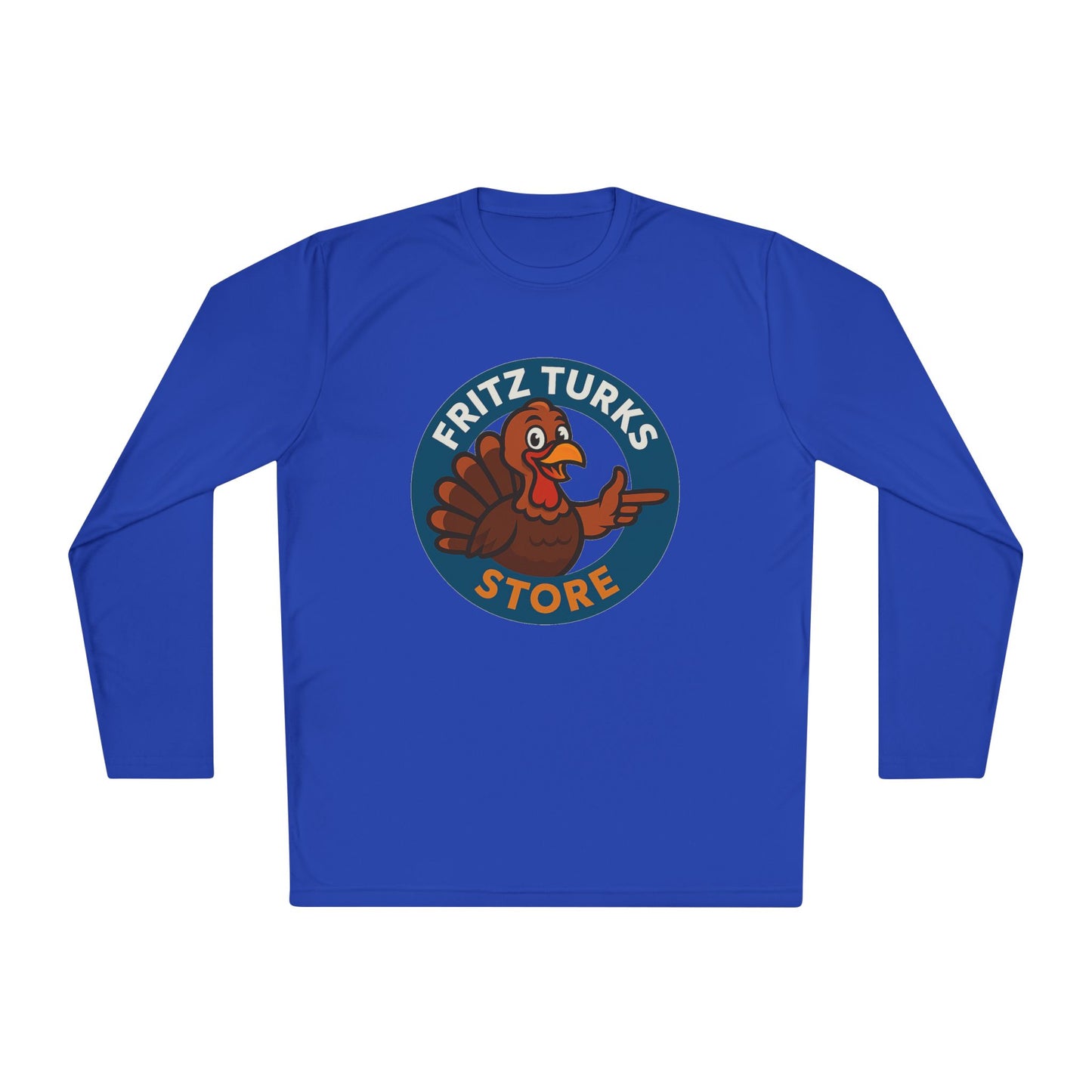 Thanksgiving Unisex Long Sleeve Tee – Fritz Turks Store Logo Casual Holiday Shirt