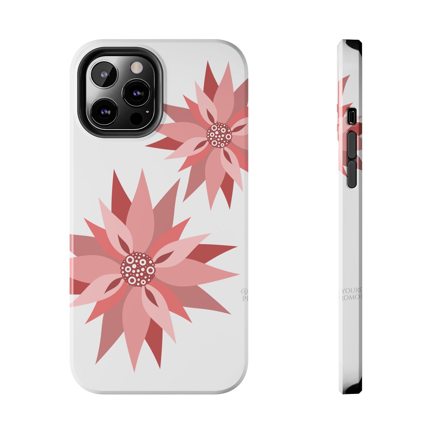 Floral Tough Phone Case – Stylish & Durable Protective Cover for iPhone 11