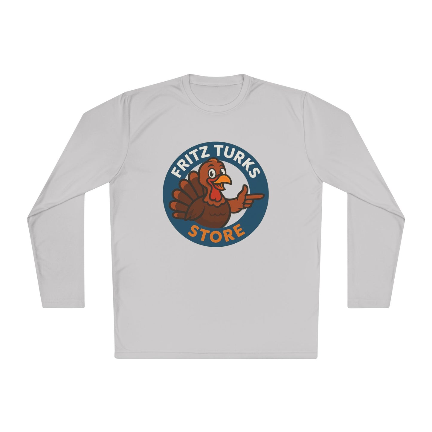 Thanksgiving Unisex Long Sleeve Tee – Fritz Turks Store Logo Casual Holiday Shirt