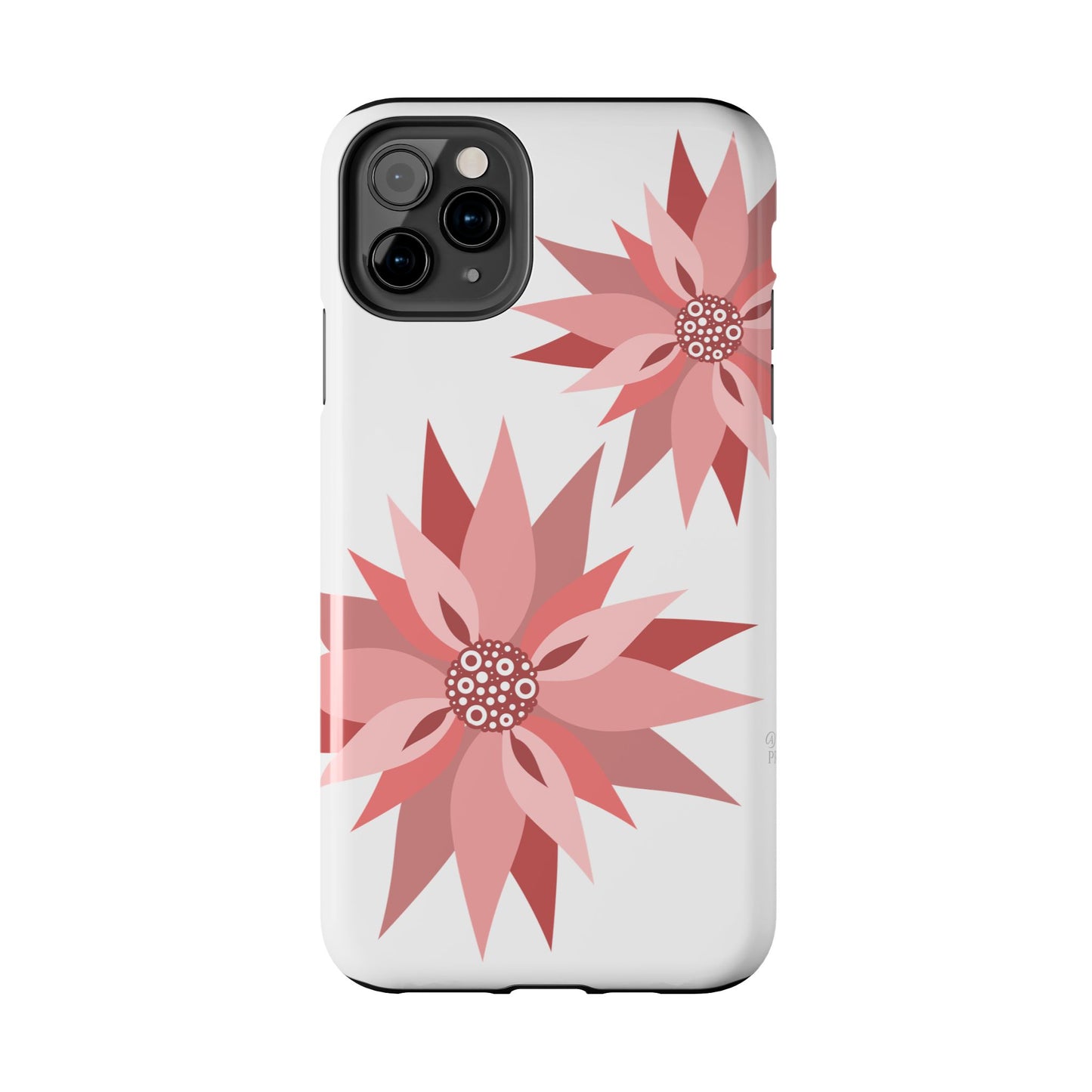 Floral Tough Phone Case – Stylish & Durable Protective Cover for iPhone 11
