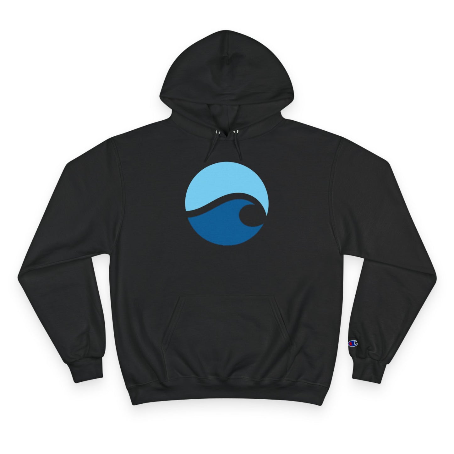 Ocean Wave Champion Hoodie – Minimalist Surf Design
