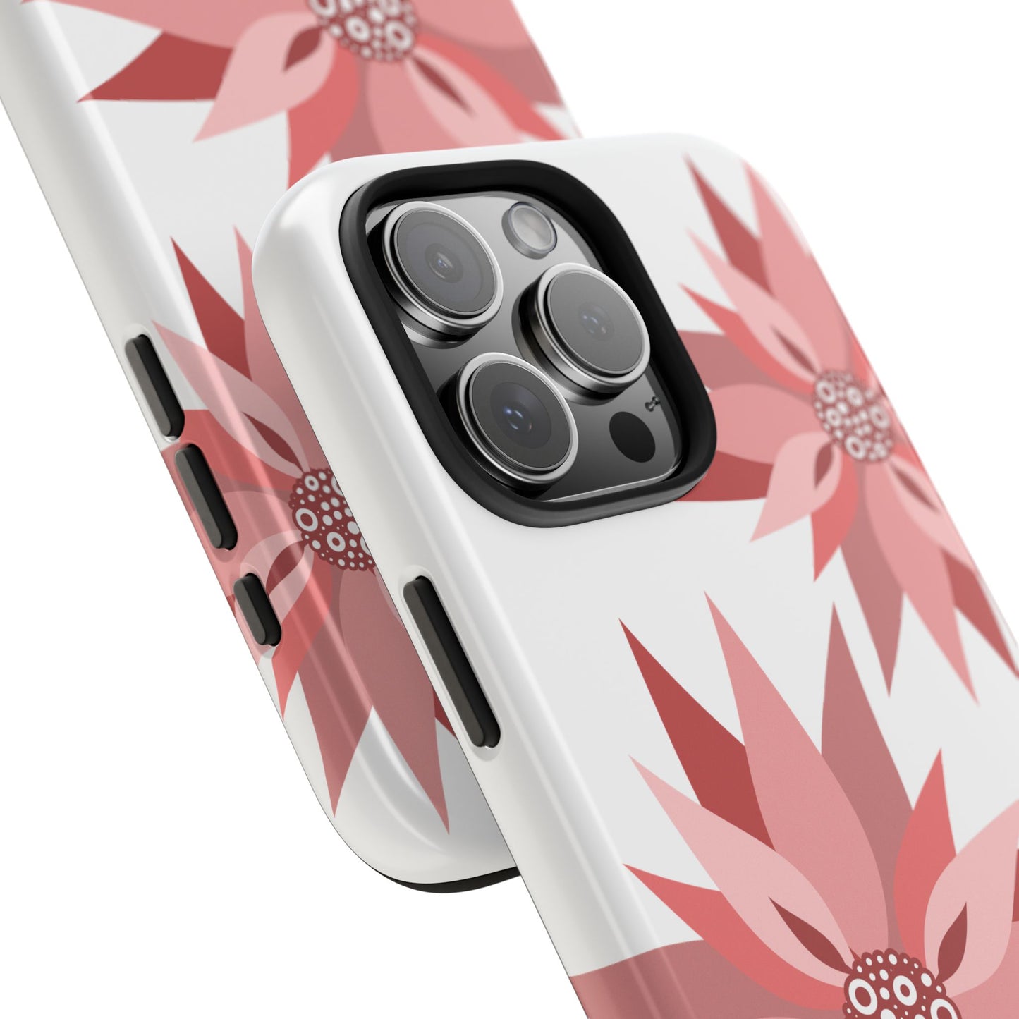 Floral Tough Phone Case – Stylish & Durable Protective Cover for iPhone 11