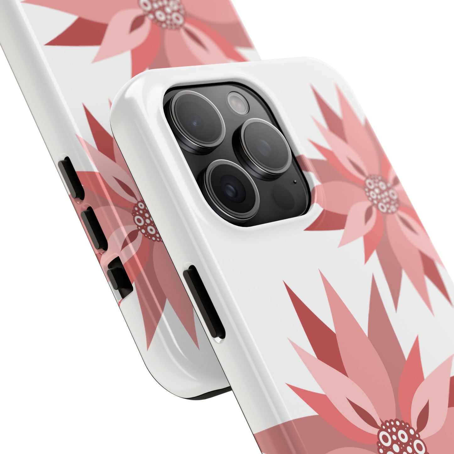 Floral Tough Phone Case – Stylish & Durable Protective Cover for iPhone 11