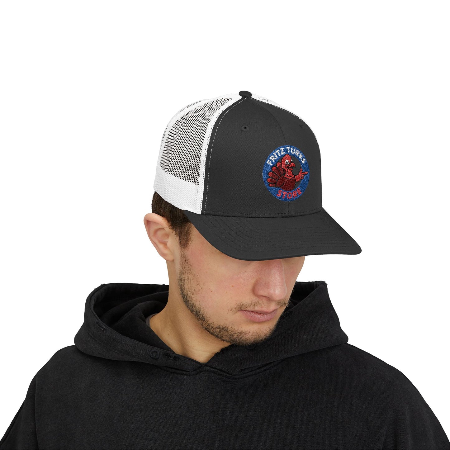 Fritz Turks Store Logo Snapback Trucker Cap – Casual & Trendy Headwear