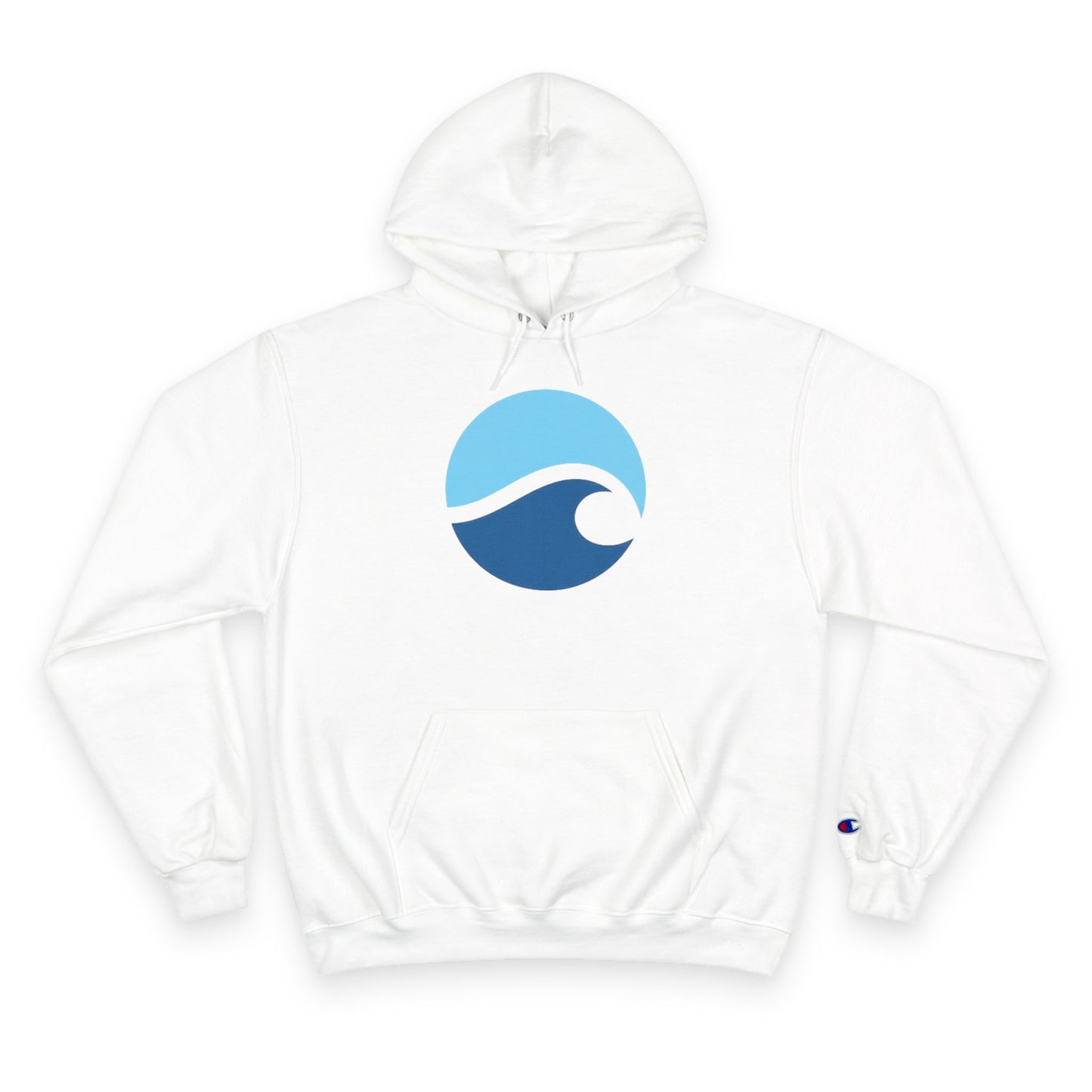 Ocean Wave Champion Hoodie – Minimalist Surf Design
