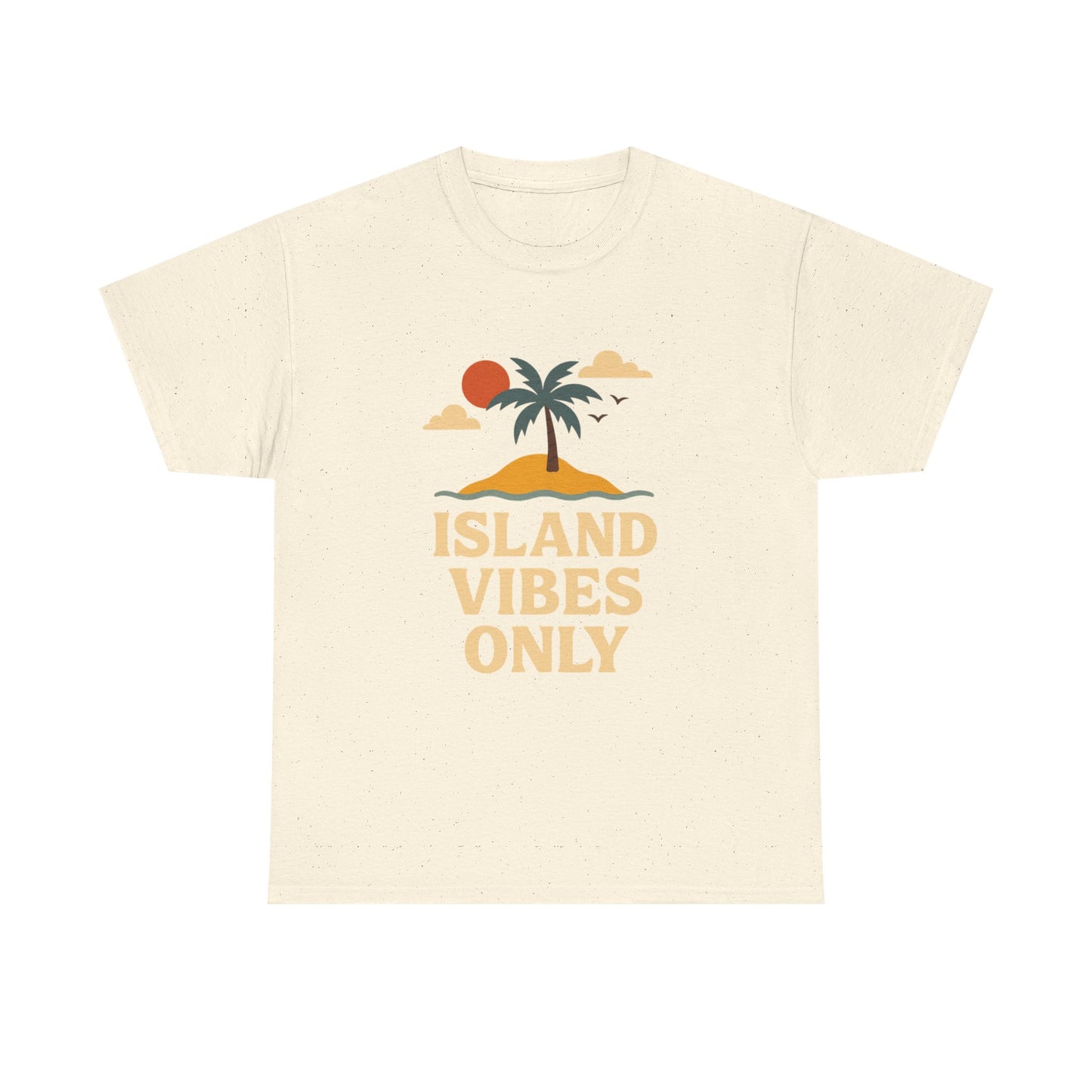 Island Vibes Only Unisex Cotton Tee | Summer Beach T-Shirt