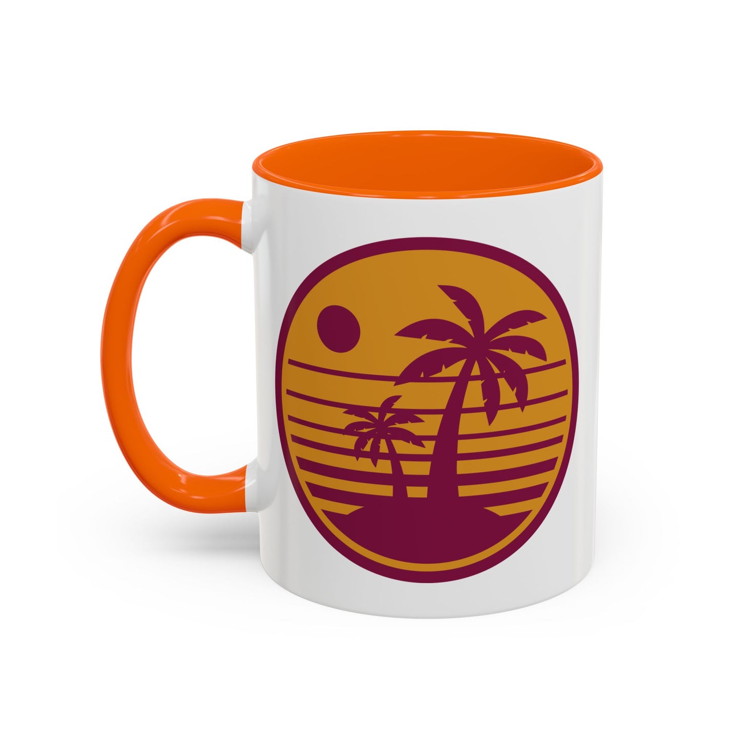 “Palm Tree Sunset Mug – Fritz Turks Digital