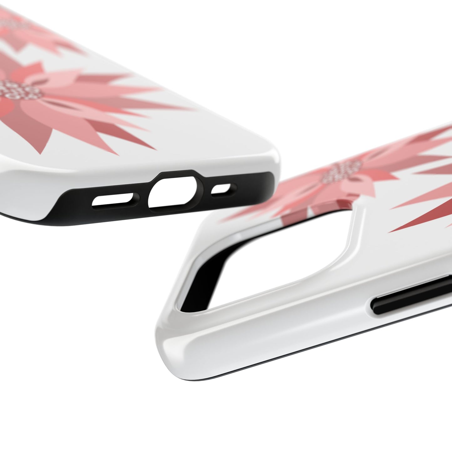 Floral Tough Phone Case – Stylish & Durable Protective Cover for iPhone 11