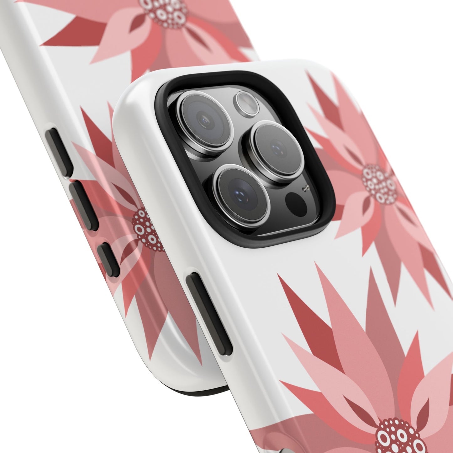 Floral Tough Phone Case – Stylish & Durable Protective Cover for iPhone 11