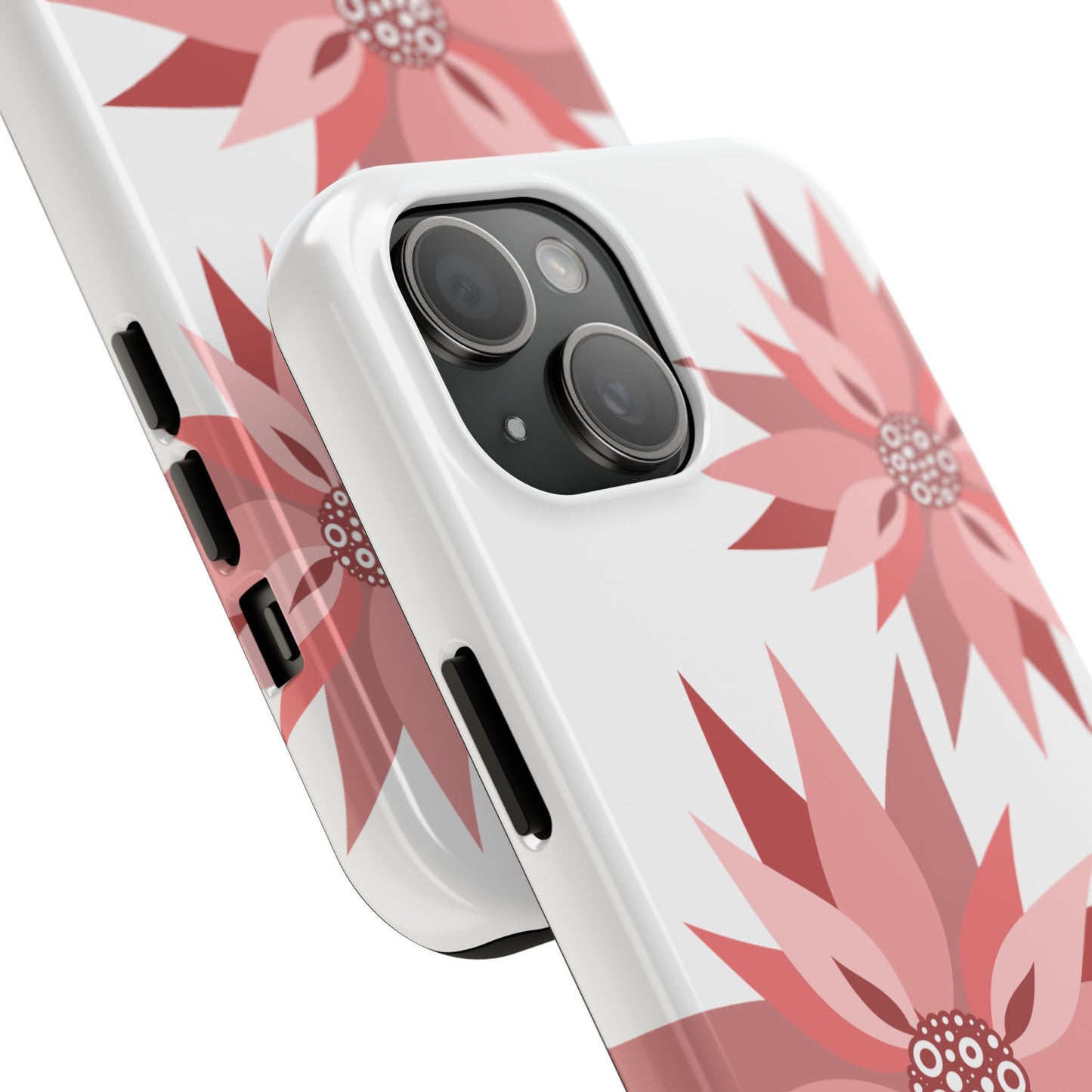 Floral Tough Phone Case – Stylish & Durable Protective Cover for iPhone 11