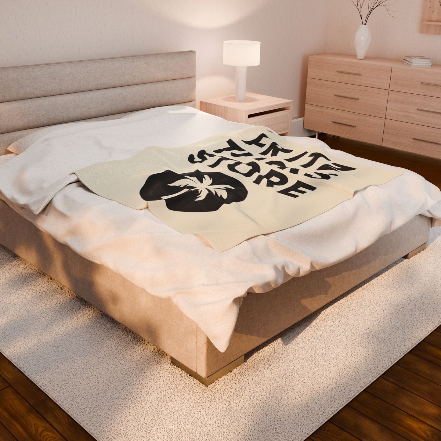 Cozy Velveteen Plush Blanket – Fritz Turks Store Design | Soft & Stylish Throw