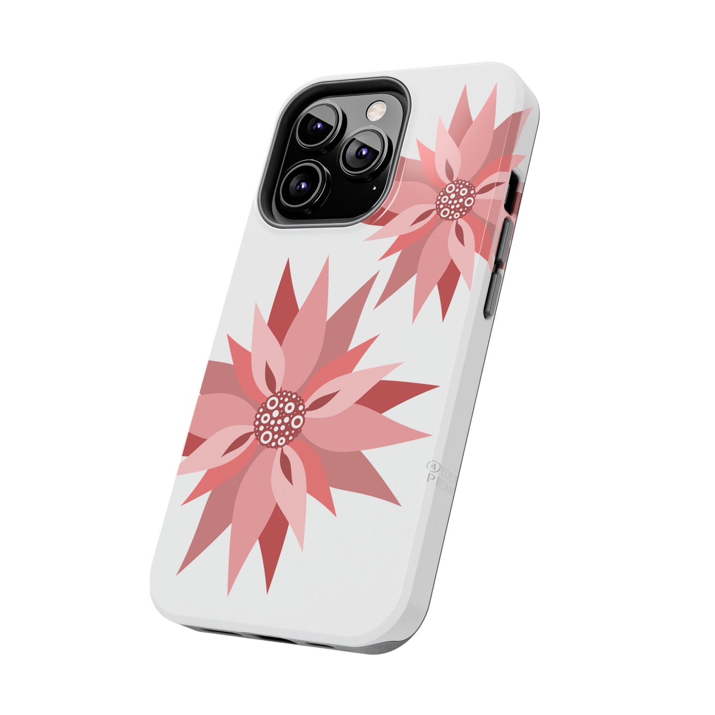 Floral Tough Phone Case – Stylish & Durable Protective Cover for iPhone 11