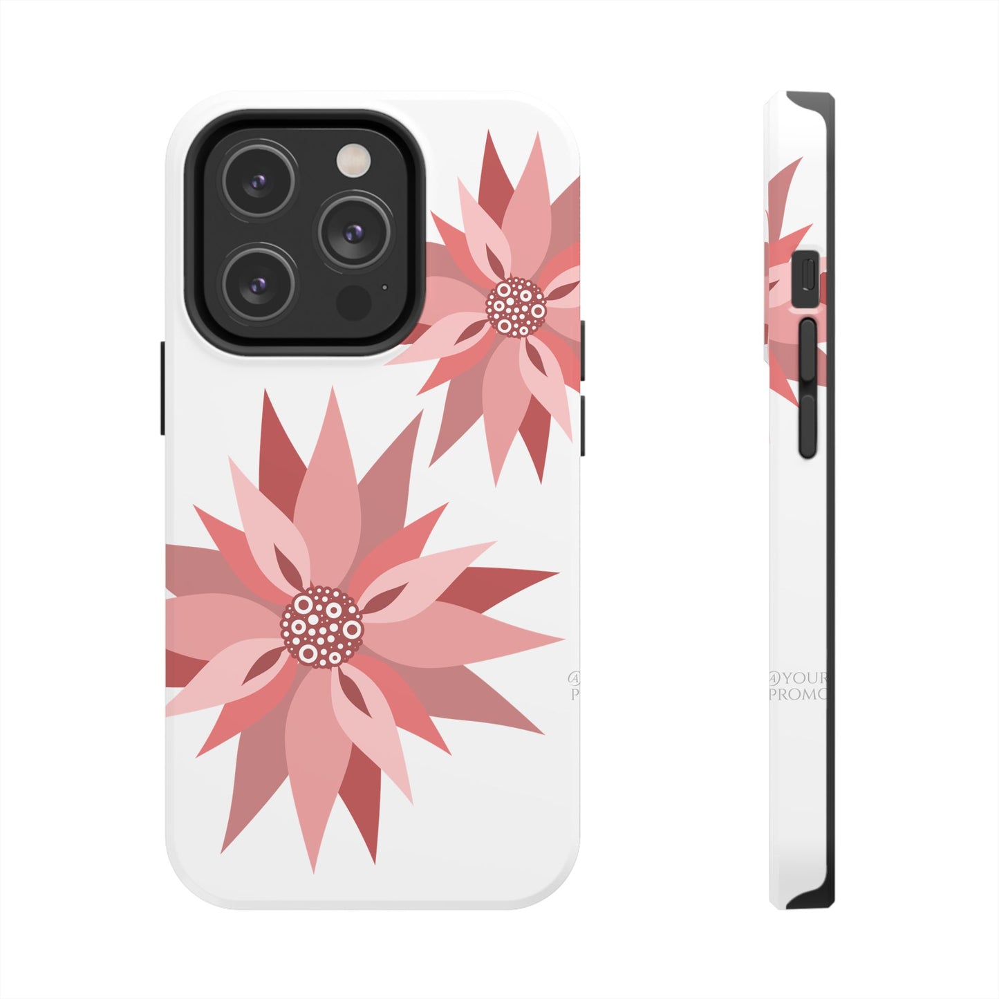 Floral Tough Phone Case – Stylish & Durable Protective Cover for iPhone 11
