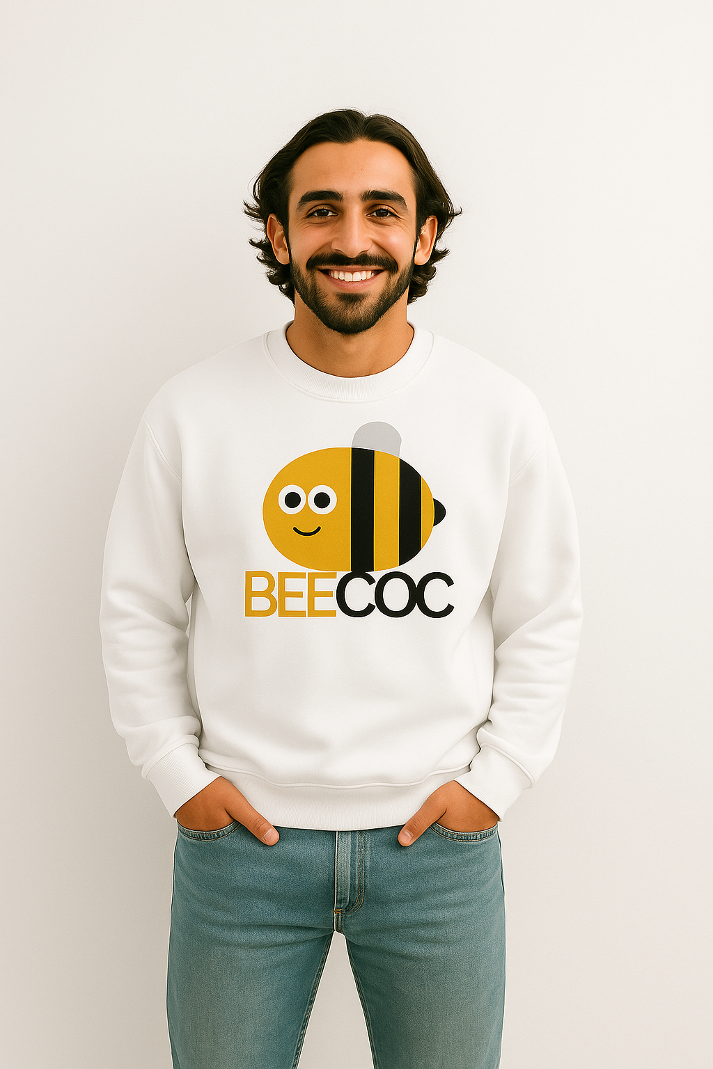 Bee COC Sweatshirt – Fritz Turks Edition | Fun & Cozy Unisex Sweater